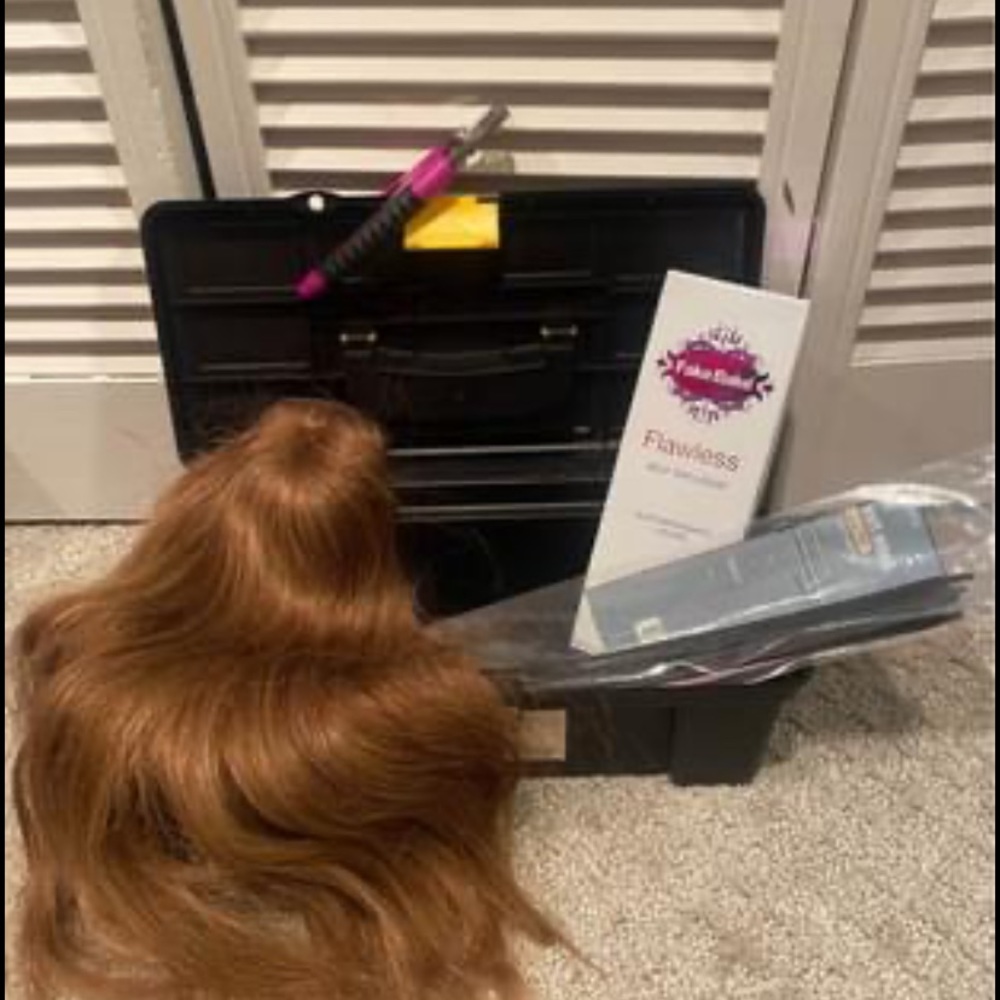 Cheer hair kit (brown hair) all new